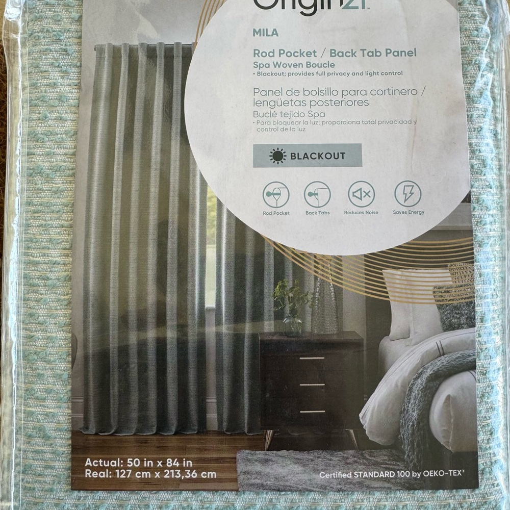 Origin 21 Blackout curtain panels- 4 available